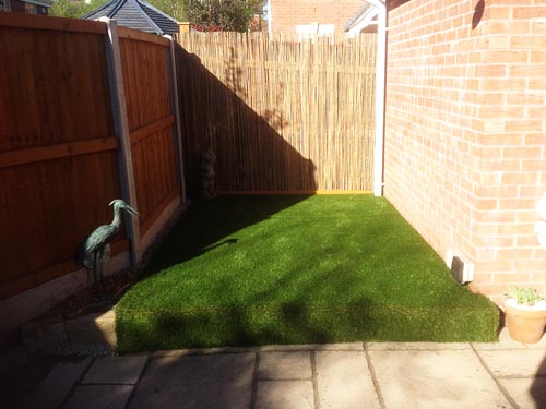 Artificial Grass Over Decking