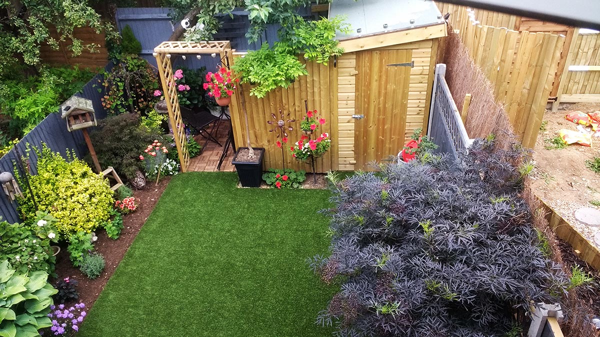 Richmond Artificial Grass Garden Installation
