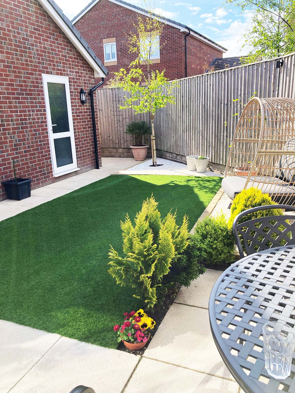 Premiu Luxury 45 grass installed in lancashire