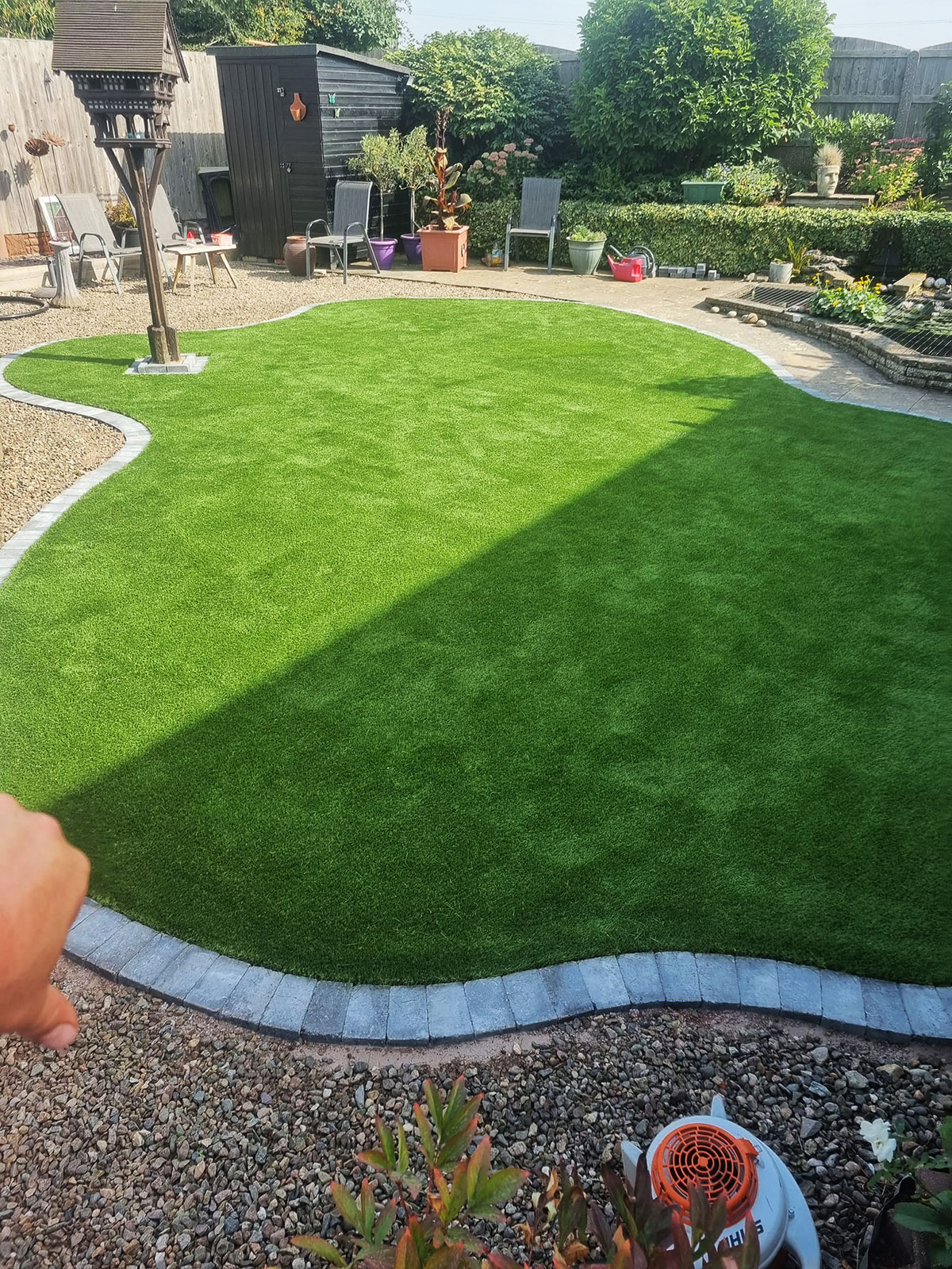 Beautiful Ludlow 40 Installation by T.H.Landscaping
