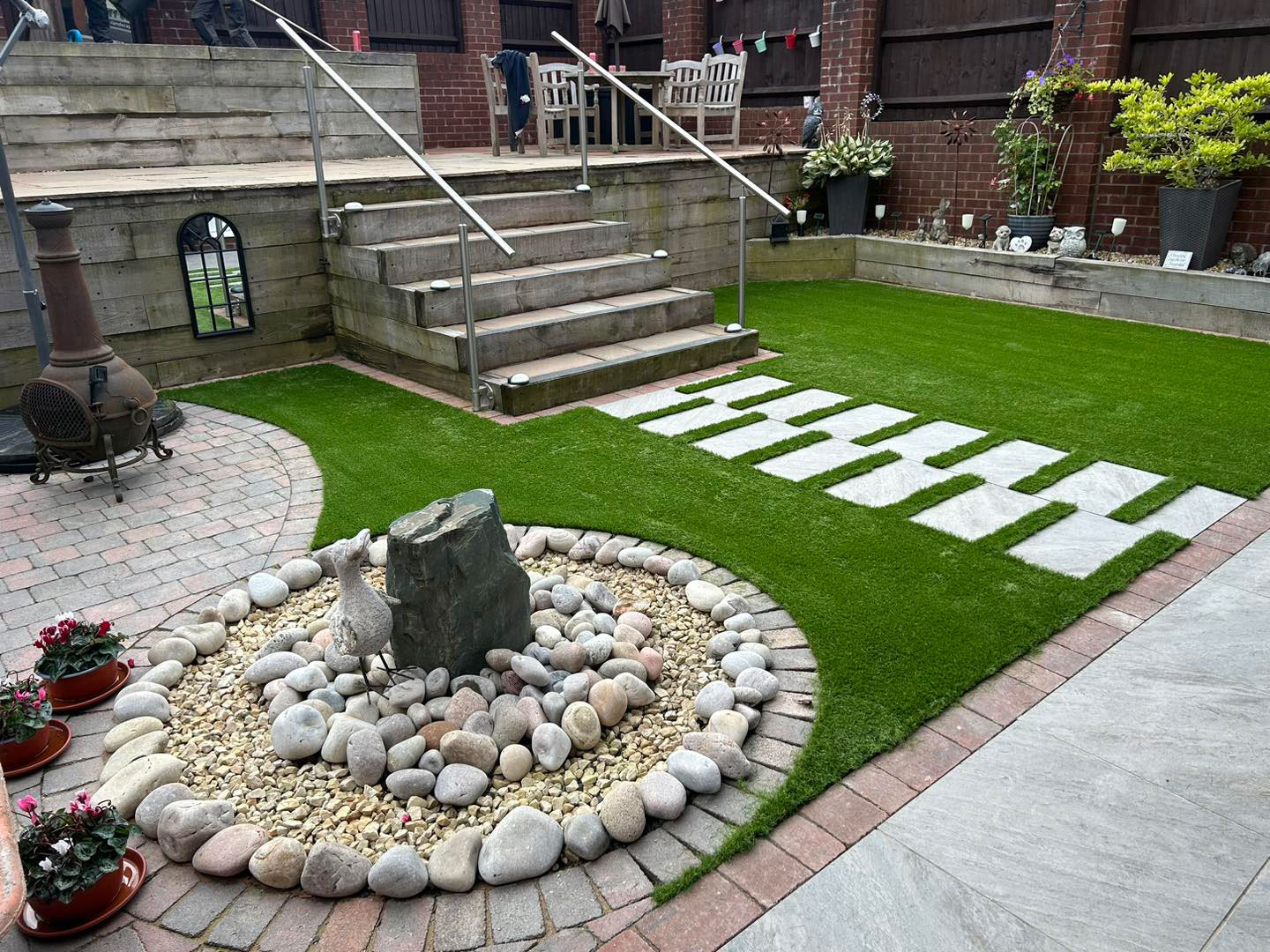 A new grass installation by KT Landscaping