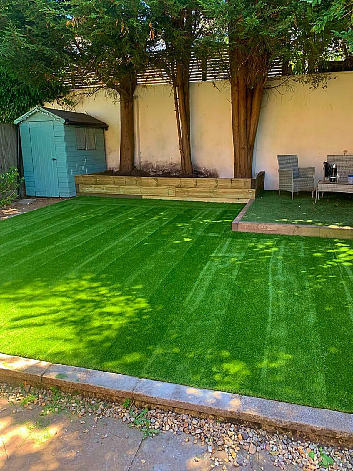 Superb garden install by KT Landscaping