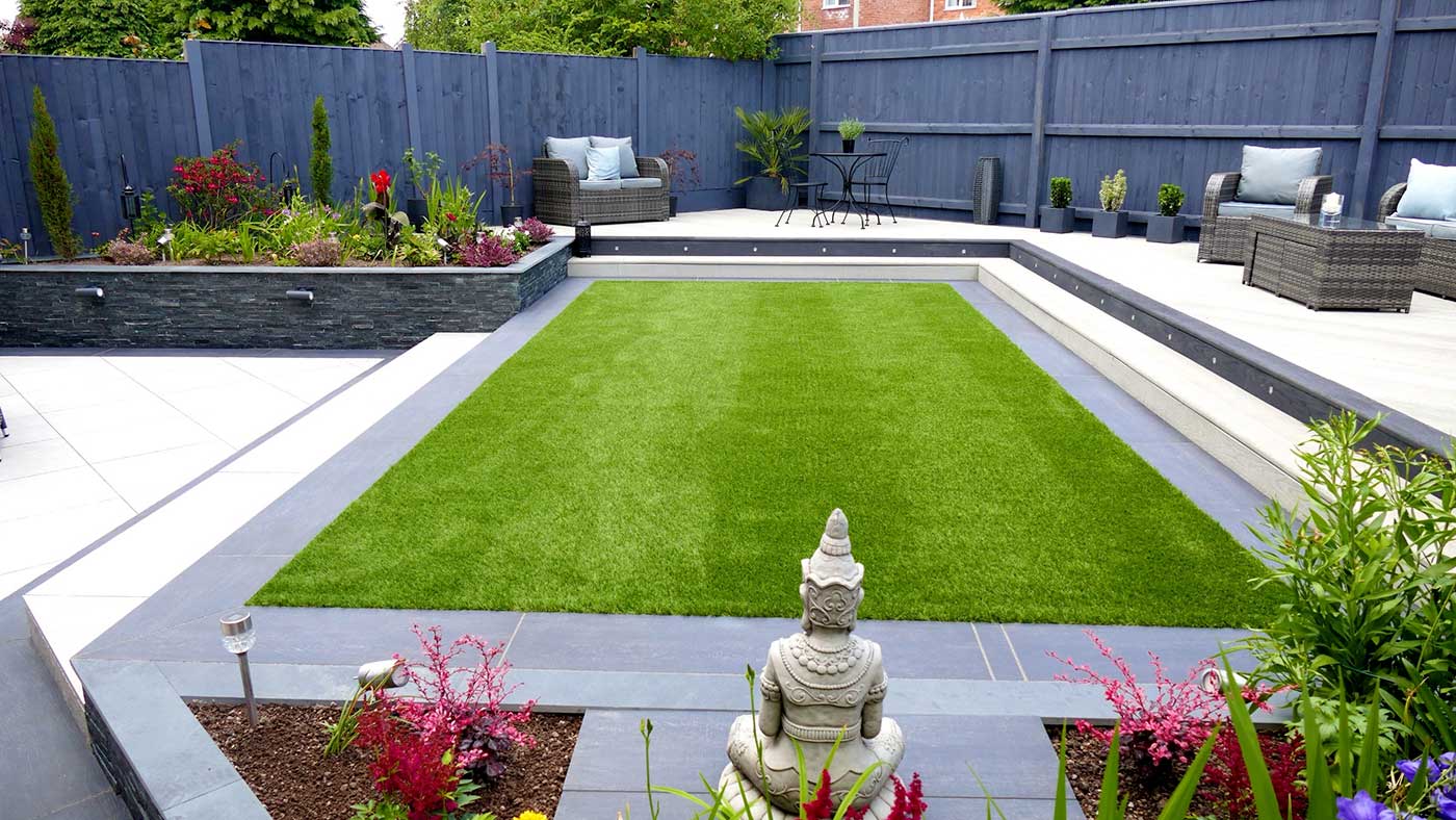 Superb Landscapia Install of Quickgrass Artificial Lawn in Brierley Hill
