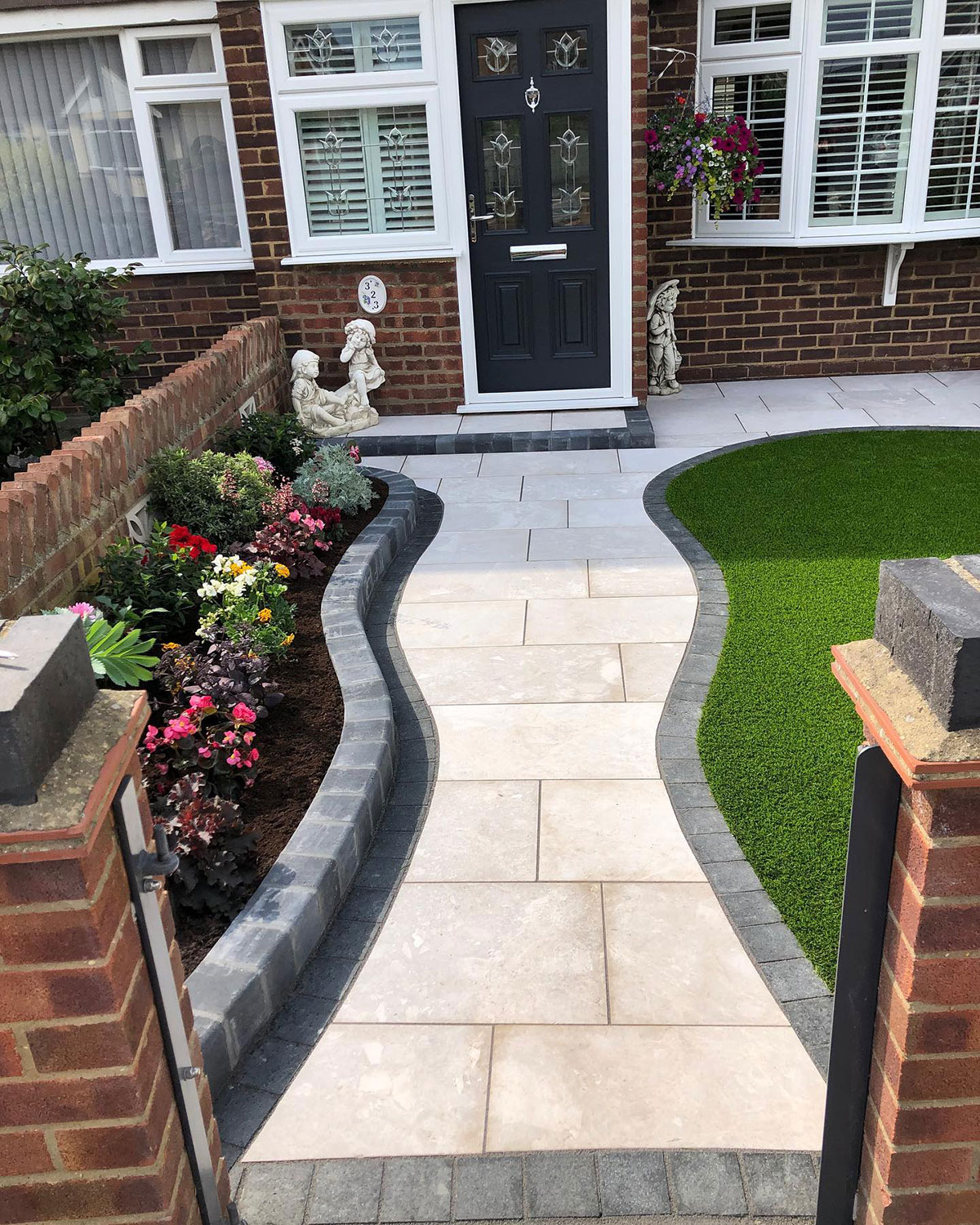 A Beautiful Front Garden Project by Leading Landscapes