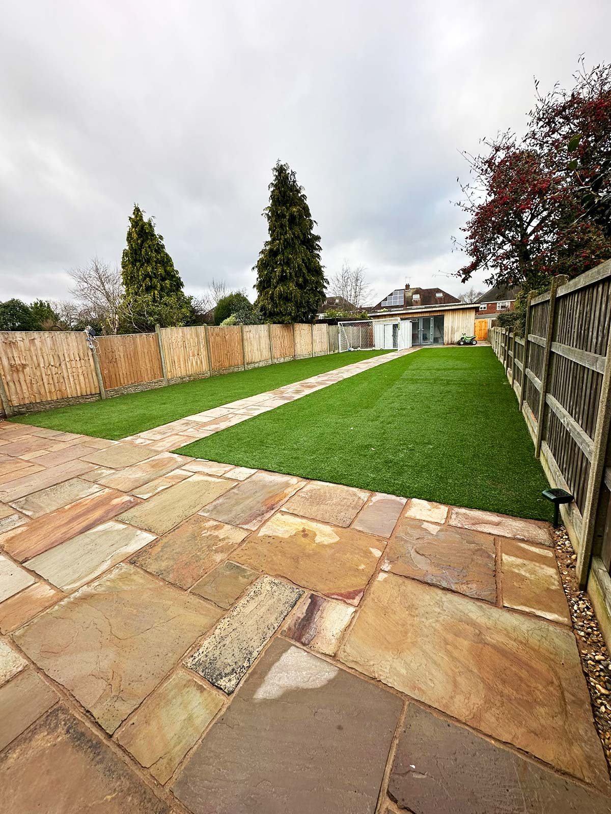 Quickgrass Ludlow 30 artificial grass install by GBM Co Ltd
