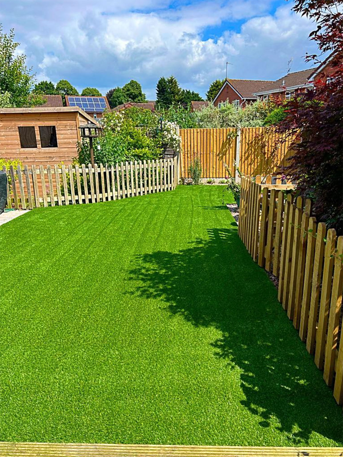 Beautiful Premium Lux 35 ECO Artificial Grass Installation