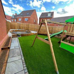 Artificial Grass Family Garden