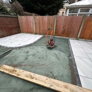 Kiddeerminster Fencing and Landscapes preparing garden